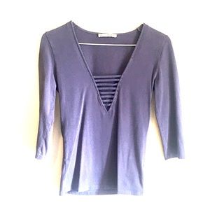 Express One Eleven Stretchy Top
